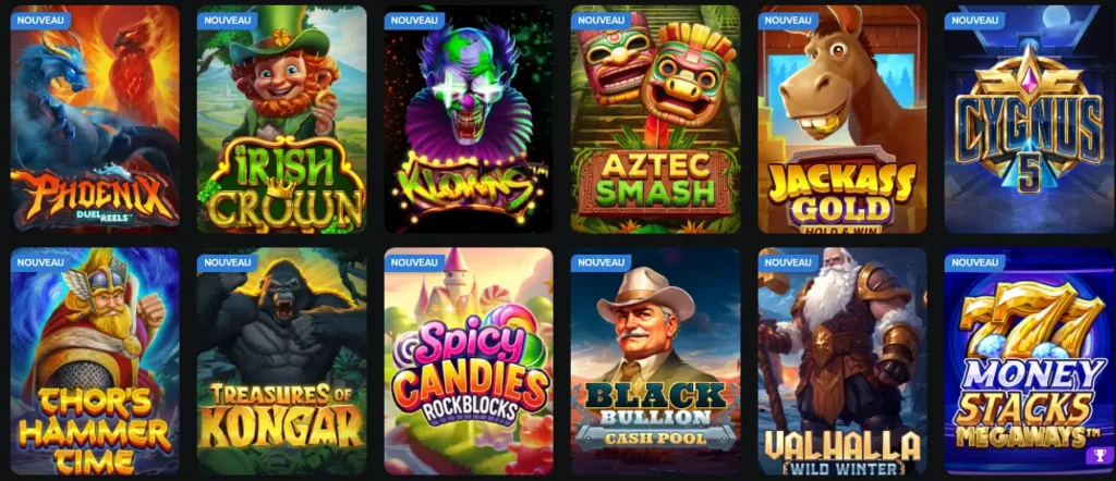 Originaux jeux de Betify casino